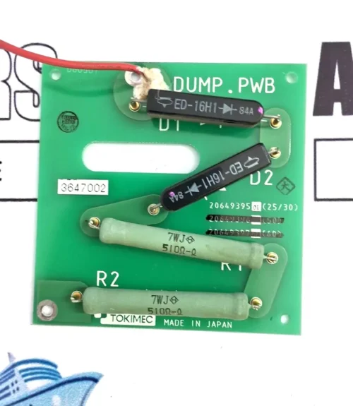 Tokimec 3647002 dump. pwb pcb card