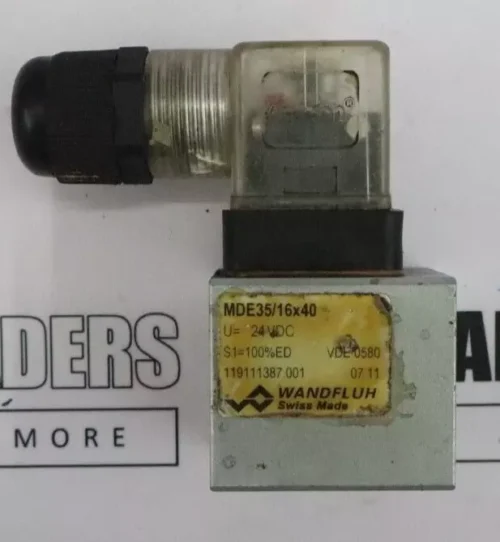 Wandfluh mde35/16x40 hydraulic cartridge valve 24vdc - Image 2
