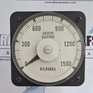 YOKOGAWA CASPER ELECTRIC DB40 0-1500 KILOVARS METER