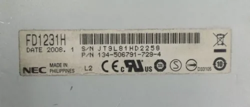 nec fd1231h floppy disk drive - Image 2