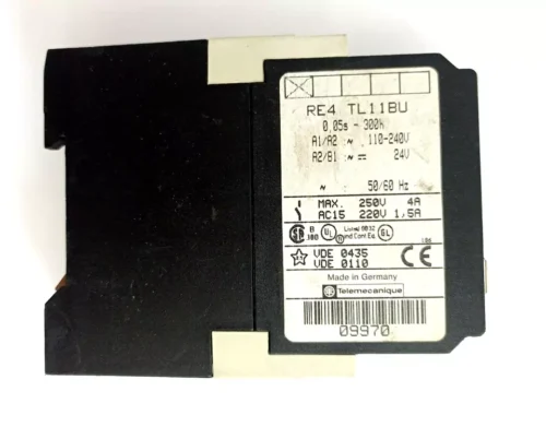 TELEMECANIQUE RE4 TL1 1BU TIME DELAY RELAY