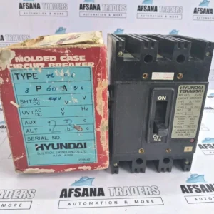 HYUNDAI ELECTRIC TL-100E 50A 3POLE MOLDED CASE CIRCUIT BREAKER