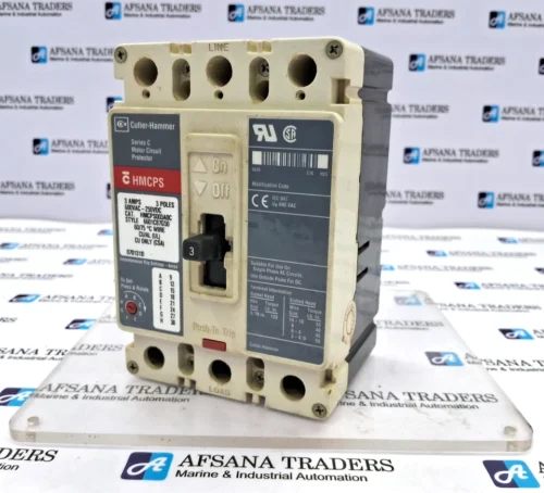 CUTLER-HAMMER | C HMCPS | HMCP100R3C | 3A | 3 POLES | MOTOR CIRCUIT PROTECTOR