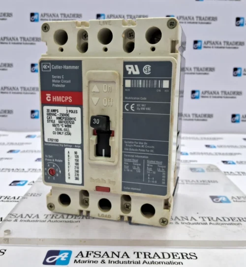 CUTLER-HAMMER | HMCPS | HMCPS030H1C | SER C | 30A 3P | MOTOR CIRCUIT PROTECTOR