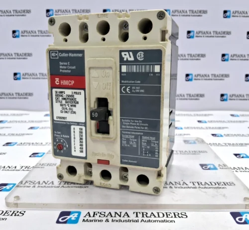 CUTLER-HAMMER | C HMCP | HMCP050K2C | 50A | 3 POLES | MOTOR CIRCUIT PROTECTOR