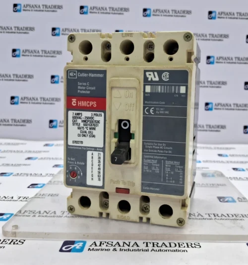 CUTLER-HAMMER | C HMCPS | HMCPS007COC | 7A | 3 POLES | MOTOR CIRCUIT PROTECTOR