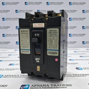 HYUNDAI | HO-100BA | 3POLE | 30A | MOLDED CASE CIRCUIT BREAKER