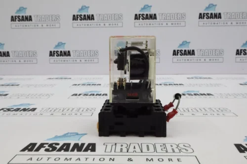 2x Rs 348-784 relay 24Vdc 475ohm coil with sockets - Image 8