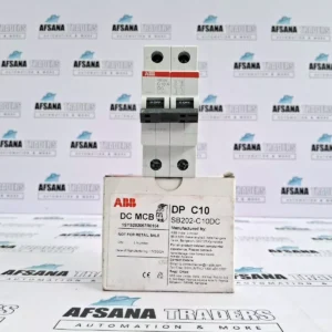 Abb sb202-c10dc / 1sys252067r0104 miniature circuit breaker 10a 6ka