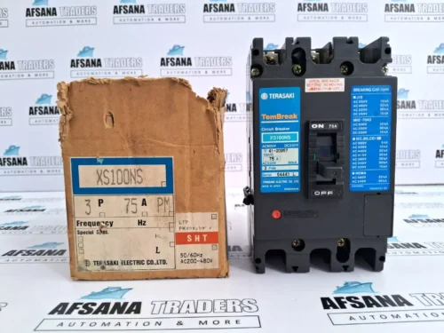 Terasaki tembreak xs100ns circuit breaker 75a 220Vac 50kA