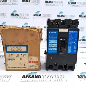 Terasaki tembreak xs100ns 3 pole circuit breaker 20a ac600v dc250v