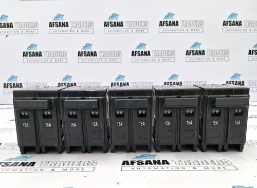 LOT OF 5X TERASAKI ELECTRIC TB-5P CIRCUIT BREAKER 460VAC 15A