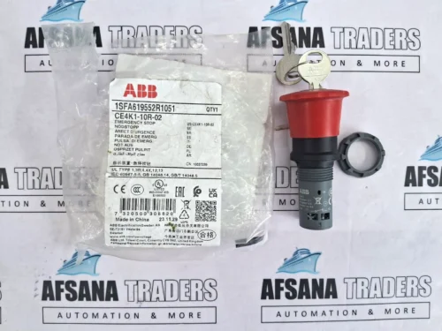 Abb ce4k1-10r-02 / 1sfa619552r1051 emergency stop push button