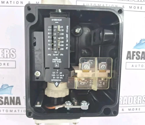 Danfoss rt200 pressure switch 3-85psig / 0.2-6 bar without cover - Image 3