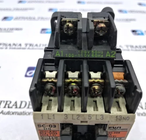 FUJI ELECTRIC | SZ-A22 | SC-03 | CONTACTOR WITH CONTACT BLOCK - Image 9