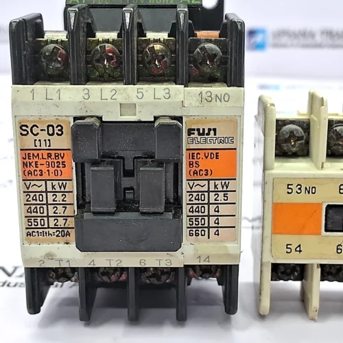 FUJI ELECTRIC | SZ-A22 | SC-03 | CONTACTOR WITH CONTACT BLOCK - Image 10