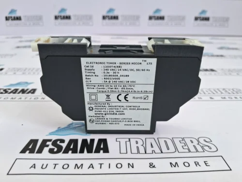 GIC 120DT4 Micon Series Electronic Timer 175 50/60Hz - Image 3