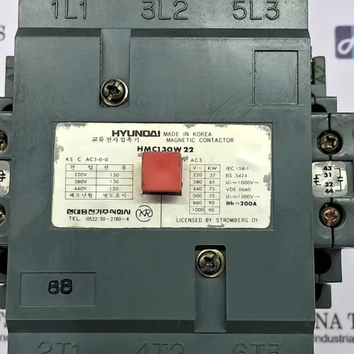 HYUNDAI | HMC130W22 | 380V 50HZ, 440V 60HZ | MAGNETIC CONTACTOR - Image 8