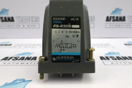 Kuroda as-2308 solenoid valve 110v 50-60Hz - Image 3