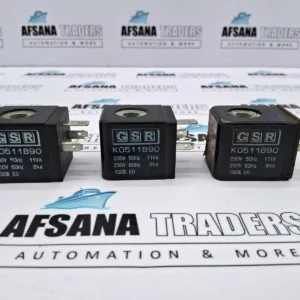 Lot of 3x Gsr k0511890 solenoid coil 230v 50/60Hz