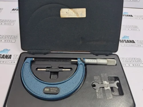 Moore & wright 966m vernier gauge micrometer 75-100mm 0.01mm - Image 3