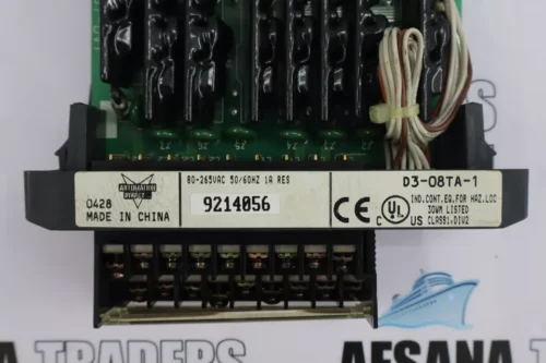 New Automation direct d3-08ta-1 output module 80-265Vac 50/60Hz 1a res - Image 9