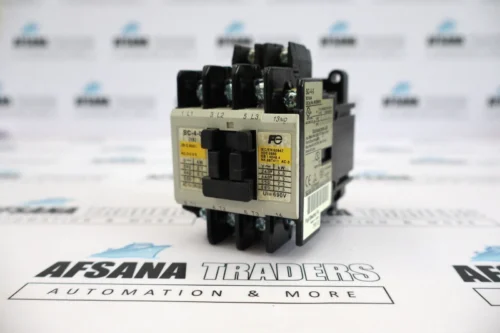 New c8201 fuji electric contactor w/ breakage sc-4-0 sc19aa “slightly cracked
