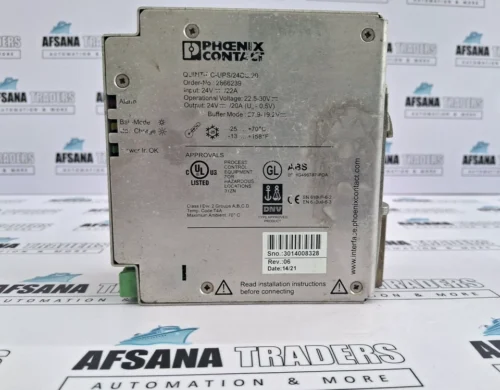 PHOENIX CONTACT QUINT-DC-UPS/24DC/20 POWER SUPPLY 24V - Image 9