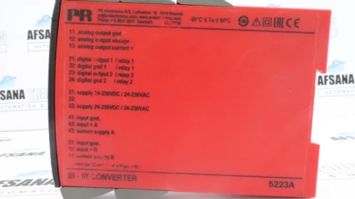 Pr electronics 5223a f/i-f/f programmable converter 5223 ac 24-230v - Image 8