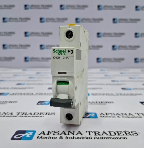 SCHNEIDER ELECTRIC | IC60H | C 4A | MINIATURE CIRCUIT BREAKER