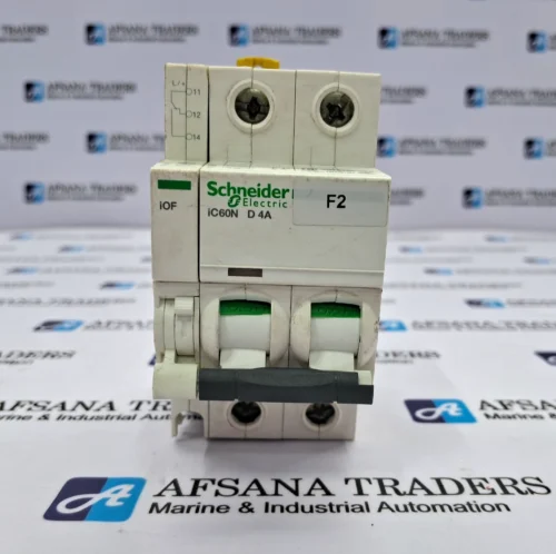 SCHNEIDER ELECTRIC | IC60N | D 4A | 2POLE | MINIATURE CIRCUIT BREAKER