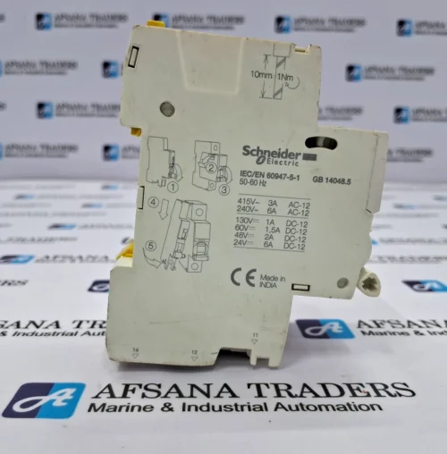 SCHNEIDER ELECTRIC | IC60N | D 4A | 2POLE | MINIATURE CIRCUIT BREAKER - Image 5