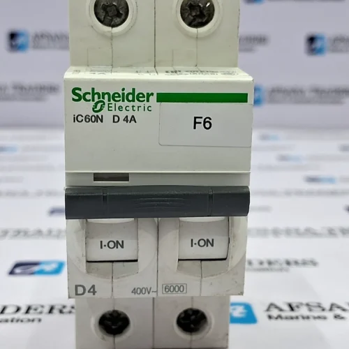 SCHNEIDER ELECTRIC | IC60N | D 4A | 400V~ | 2POLE | MINIATURE CIRCUIT BREAKER - Image 8