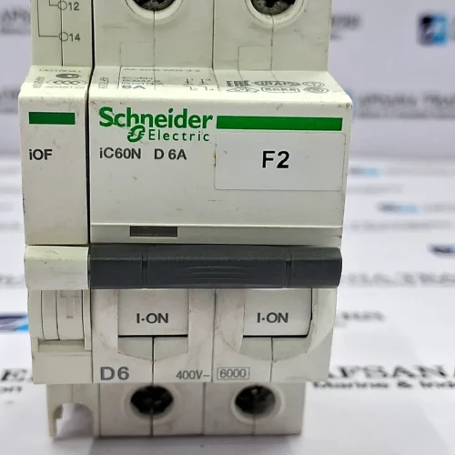 SCHNEIDER ELECTRIC | IC60N | D 6A | 400V~ | 2POLE | MINIATURE CIRCUIT BREAKER - Image 8
