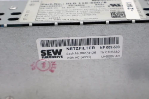 SEW Eurodrive NF 009-503 Power Filter HLD 110-500/8 - Image 10