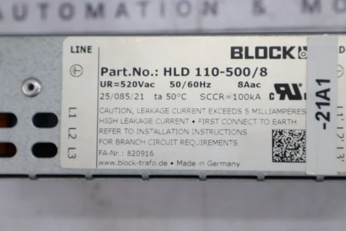 SEW Eurodrive NF 009-503 Power Filter HLD 110-500/8 - Image 11