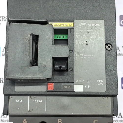 SQUARE D | POWERPACT HJ 150 | HJA36070CA | HJA36070 | 70A | CIRCUIT BREAKER - Image 3