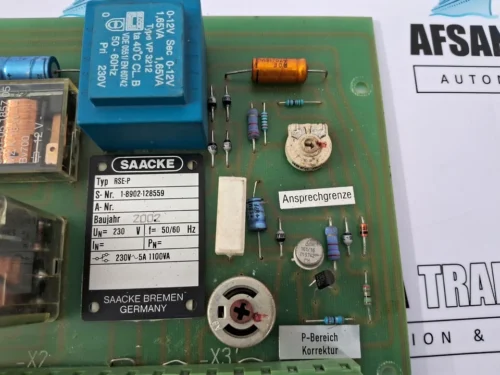 Saacke rse-p pcb card 230V~5A 1100Va - Image 7