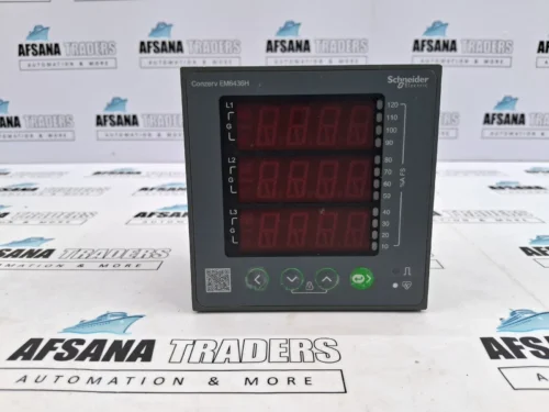 Schneider electric em6436h digital vaf meter