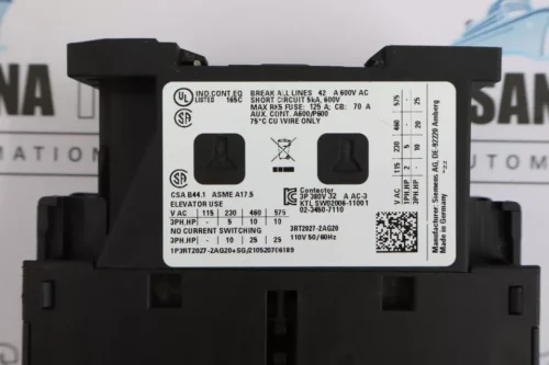Siemens 3rt2027-2ag20 power contactor - Image 8