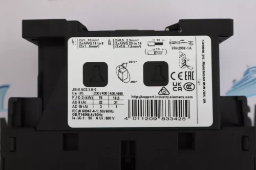 Siemens 3rt2027-2ag20 power contactor - Image 9
