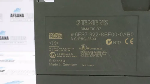 Siemens simatic s7-300 sm322 6es7 322-8bf00-0ab0 digital output module - Image 10