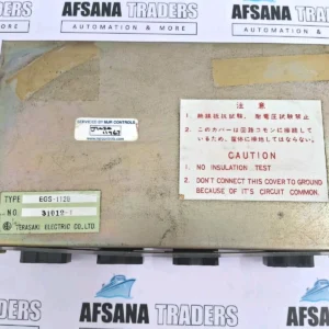 TERASAKI EGS-112B MAC-2S AUTOMATIC MOTOR CONTROLLER
