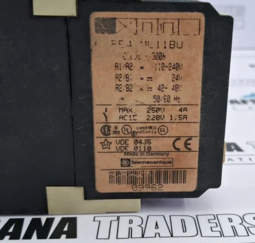 Telemecanique re4 ml11bu time delay relay 0,05s-300h - Image 9
