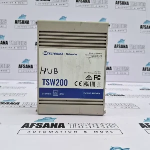 Teltonika tsw200 8 port unmanaged industrial gigabit poe switch 2x sfp 44-57 Vdc