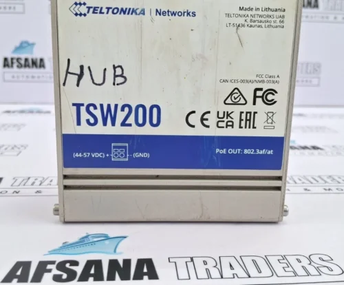 Teltonika tsw200 8 port unmanaged industrial gigabit poe switch 2x sfp 44-57 Vdc - Image 8