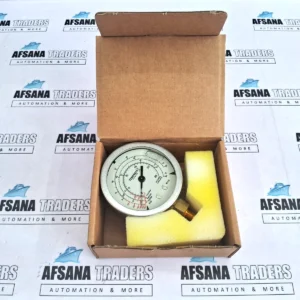 Tempress ki.1,0 m80-r49192 discharge pressure gauge, 80mm ¼”SAE down,-1/25bar