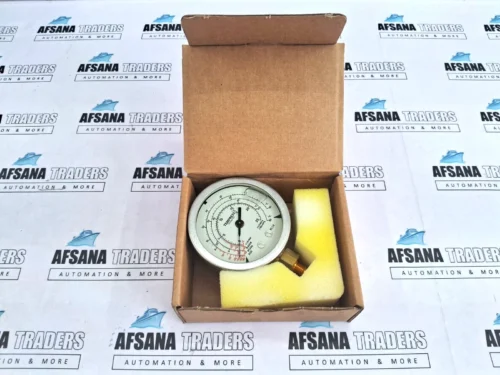 Tempress ki.1,0 m80-r49192 discharge pressure gauge, 80mm ¼”SAE down,-1/25bar
