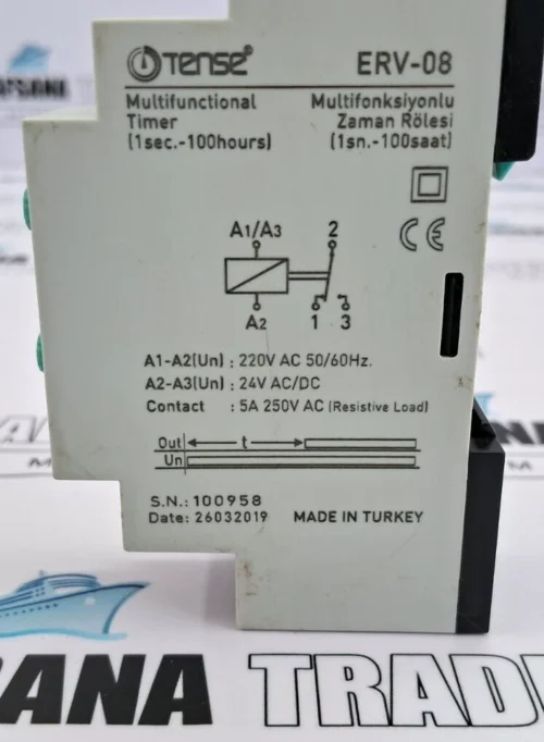 Tense erv-08 electronic timer voltage 220vac - Image 8