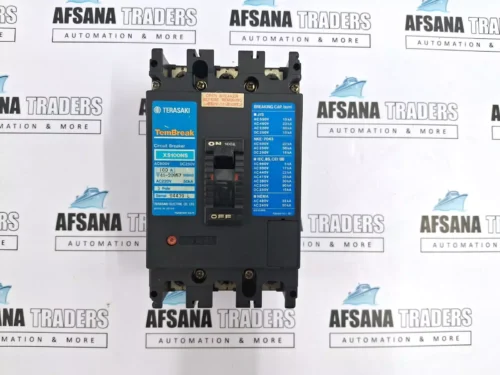 Terasaki xs100ns circuit breaker 3 pole ac220v 50ka 100A
